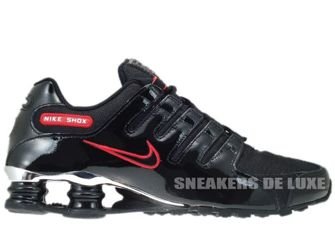 red and black shox