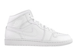 Nike Air Jordan 1 Mid 554724-136 White/White-White