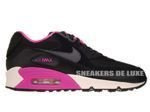 345017-017 Nike Air Max 90 Black/Dark Grey-Pink Foil-White 345017-017