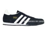 G16025 adidas Dragon core black / white / gold met.