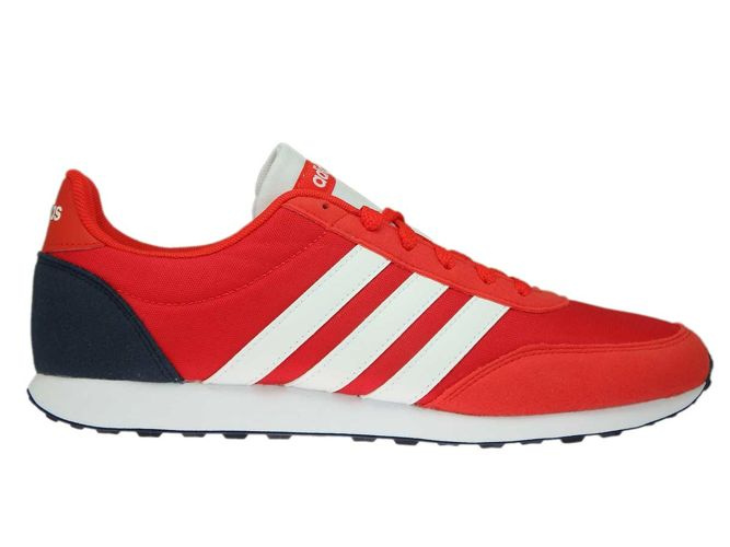 DB0430 adidas V Racer 2.0 NEO Core Red Ftwr White Collegiate Navy DB0430 adidas NEO mens