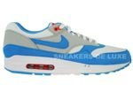 Nike Air Max 1 White/Scuba Blue-Neutral Grey 308866-143