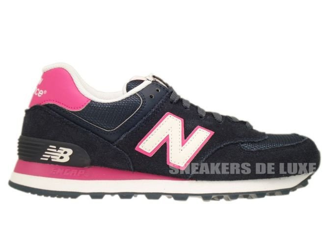 WL574CPN New Balance 574 Navy Pink WL574CPN New Balance womens