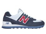 New Balance ML574ESC Navy with Red