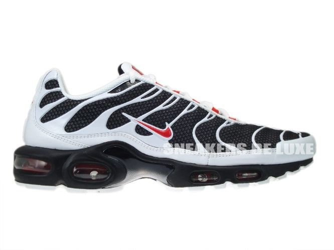 Nike Air Max Plus TN 1 Black/Sport Red-White 604133-058 Nike  mens |