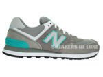 WL574SNG New Balance Grey / Teal